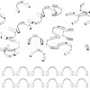 150Pcs 304 Surgical Stainless Steel Wire Guardian and Protectors STAS-TA0006-35A-P-1