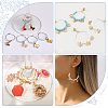 100Pcs 316 Surgical Stainless Steel Wine Glass Charms Rings STAS-BBC0005-97B-7