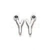 Tibetan Style Alloy Pendants TIBE-S108-108Y-AS-RS-2