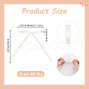 80Pcs Bowknot Polyester Ornament Accessories FIND-SC0020-89A-2