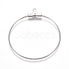 Tarnish Resistant 304 Stainless Steel Wire Pendants STAS-M274-020F-1