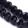 Glass Beads Strands EGLA-J042-6mm-08-3