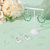 100Pcs 304 Stainless Steel Hoop Earring Findings STAS-BBC0005-94S-01-4