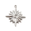 Non-Tarnish 304 Stainless Steel Pendant Rhinestone Settings STAS-I197-013P-2