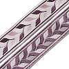 Embroidery Polyester Ribbon LS-OCOR-WH0033-88D-2
