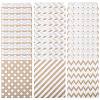 45Pcs 3 Styles Rectangle Kraft Paper Bags CARB-TA0001-14B-2