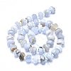 Natural Blue Lace Agate Beads Strands G-F715-032B-2