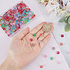 SUNNYCLUE 240Pcs 6 Color Electroplate Glass Beads EGLA-SC0001-11-3