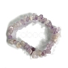 Natural Lavender Amethyst Stretch Bracelets PW-WG56138-03-1