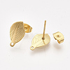 304 Stainless Steel Stud Earring Findings X-STAS-S079-67A-1