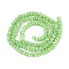 Opaque Glass Beads Strands GLAA-N019-4mm-16-3