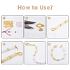 50 Sets Alloy Ring Toggle Clasps FIND-DC0002-77-4