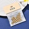 SHEGRACE Brass Beads XGRPCH477-191G-6