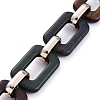 Handmade Acrylic Link Chains AJEW-JB00637-2