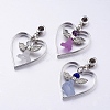 Alloy European Dangle Charms X-PALLOY-JF00260-1