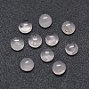 Natural Rose Quartz Cabochons G-O175-23-06-1