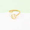 304 Stainless Steel Cuff Open Rings LS-RJEW-D337-01A-G-5