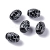 Tibetan Style dZi Beads TDZI-Z001-04-1