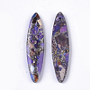 Synthetic Regalite/Imperial Jasper/Sea Sediment Jasper Pendants G-S366-008A-2