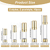 8pcs 4 styles Plastic Pump Bottles MRMJ-OC0003-79B-2