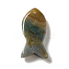 Natural Moss Agate Pendants G-G932-B14-3