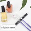 5Pcs 5 Cololrs 5 Grids Plastic Nail Art Brush Pen Holder Stand MRMJ-FG0001-10-4