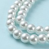 Glass Pearl Beads Strands HY-8D-B01-4