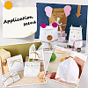 50Pcs Rectangle Paper Baking Bags CARB-SP0001-05C-01-4
