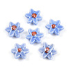 Glazed Porcelain Beads Strands PORC-N008-10C-1