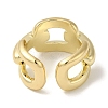 Brass Open Cuff Rings RJEW-Q778-32G-3