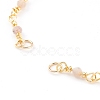 Natural Mixed Stone Handmade Beaded Chains Bracelet Making AJEW-JB00907-5