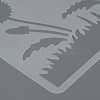 Plastic Reusable Drawing Painting Stencils Templates DIY-F018-B11-3