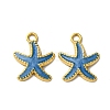 304 Stainless Steel Enamel Pendants X1-STAS-L299-19G-05-1