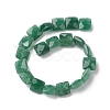 Natural Green Aventurine Beads Strands G-K359-B18-01-3