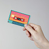 PVC Plastic Waterproof Card Stickers DIY-WH0432-012-5