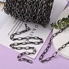 Iron Paperclip Chains CH-R025-13x6mm-B-3