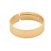 Blank 316 Surgical Stainless Steel Finger Ring Band STAS-C125-04G-2