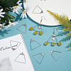 304 Stainless Steel Pendants STAS-UN0016-01P-3