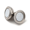 Tarnish Resistant 304 Stainless Steel Magnetic Clasps with Loops STAS-K006-12mm-04C-3