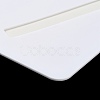 U Shaped Hole Acrylic Pearl Display Board Loose Beads Paste Board ODIS-M006-01H-3