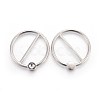 Alloy Buckle Clip PALLOY-WH0056-06P-2
