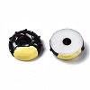 Spray Painted Resin Cabochons CRES-Q215-001A-3
