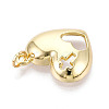 Brass Pendants KK-N268-57G-2