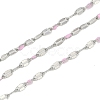 Brass Dapped Chains AJEW-Q153-02P-13-1