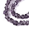 Transparent Glass Beads Strands GLAA-N018-4mm-02-3