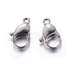 Tarnish Resistant 304 Stainless Steel Lobster Claw Clasps STAS-AB19-2