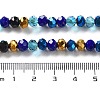 Glass Beads Strands EGLA-A034-M6mm-36-4
