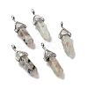 Natural Sesame Jasper Pointed Pendants G-K329-40P-1