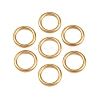 Ion Plating(IP) 304 Stainless Steel Closed Jump Rings STAS-G393-06G-07-1