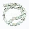 Natural Sesame Jasper/Kiwi Jasper Bead Strands G-R357-07-2